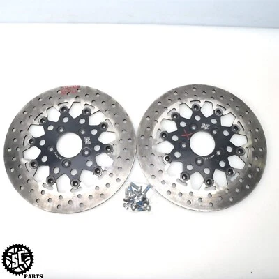 Harley Davidson Dyna FXDL 2004 doble potencia rotores de freno delanteros 11,50 pulgadas Foto 1 de 4