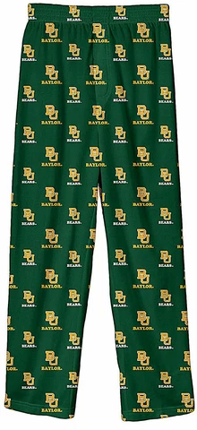 Baylor Bears Youth Team Colorway Green Pajama Pants Cover