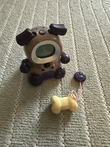 Vtech Animal Hund dog lila Kidiminiz elektronisches Spielzeug Wecker - Bild 1 von 10