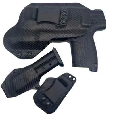 S.A. SELF DEFENSE Byrna SD Laser Light holster, Byrna 5 round mag Holster & Kydex RFID blocking...