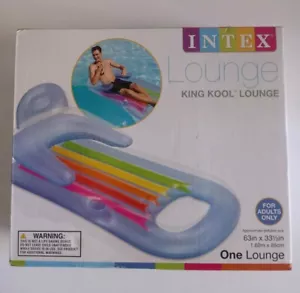 Silla flotante Intex piscina salón inflable reposacabezas flotante envío gratuito - Imagen 1 de 4