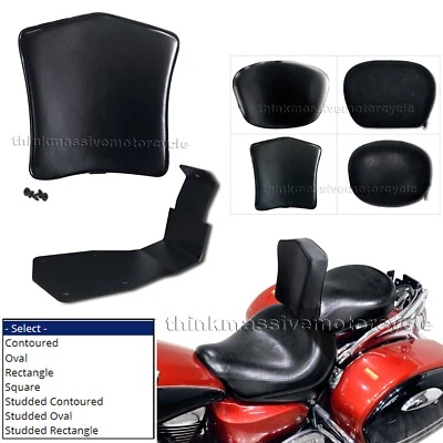 Juego de almohadillas de respaldo para conductor Kawasaki Vulcan 1600 VN1600 2003-up  Foto 1 de 4