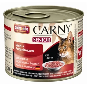 Animonda Cat Carny Senior Rind & Putenherzen | 6x200g - Bild 1 von 1