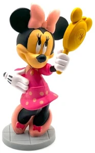 MINNIE MOUSE Walt Disney VESTIDO LUNARES JUGUETE PVC FIGURA 3 1/2" ¡FIGURA! - Imagen 1 de 1