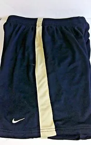 Pantaloncini Dri-Fit Uomo Taglia M Nero/Beige Righe Lettera A Atletica/Corsa 9,25"In - Foto 1 di 7