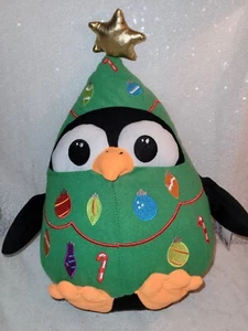 Toy Factory Christmas Tree Penguin 13" Plush Paradise Ornaments Holiday W/tags - Picture 1 of 7