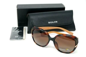 😎 Neue BOLON Damen Sonnenbrille mittelbraune Gläser und korallenfarbenes Gestell BL2511 😎  - Bild 1 von 6