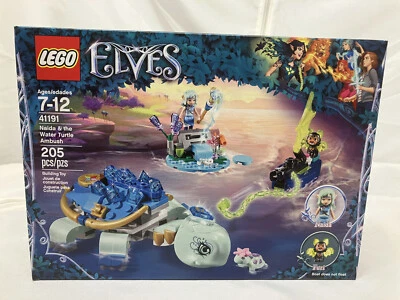 Lego Elves Set #41191 Naida & the Water Turtle Ambush – New in Sealed Box! - Image 1 of 4