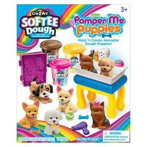 Cra-Z-Art Softee Dough Pamper Me Puppies New Open Box - Picture 1 of 1