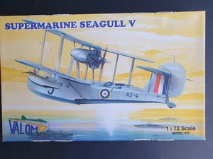 VALOM SUPERMARINE SEAGULL V # 72014 1/72 INCLUDING RESIN & ETCHED PARTS - Picture 1 of 2