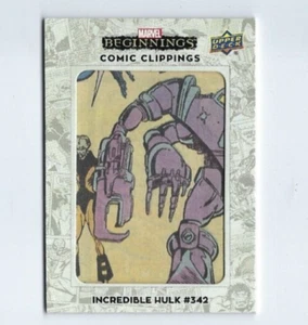 2022 Upper Deck UD Marvel Beginnings VOL.2 S.1 Comic-Ausschnitte CC-H342 30/35 - Bild 1 von 1