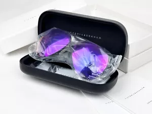 ✨ OCCHIALI SOLE "VICTORIA BECKHAM" VBS90 C01 CLASSIC ARIZONA MIRROR ORIGINALE! ✨ - Foto 1 di 9