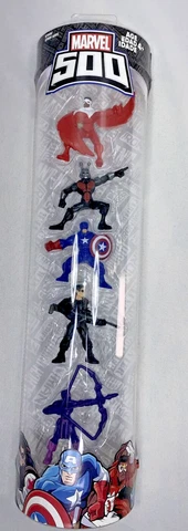 Marvel 500 Figures: Falcon, Ant-Man,Captain America,Winter Soldier,Hawkeye V301 Cover