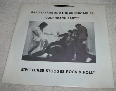 Brad Savage and The Cockroaches Detroit punk power pop Cockroach Party UNPLAYED - Image 1 of 4