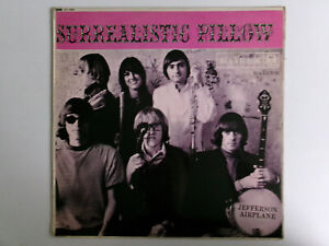 JEFFERSON AIRPLANE SURREALISTIC PILLOW RCA VICTOR RD 7889 PSYCH FOLK RED SPOT