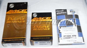 ACL Bundle Race Bearings Set Rods+Main+Thrust for Toyota 3SGE 3SGTE Standard STD - Picture 1 of 6