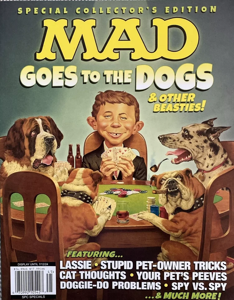 MAD Magazine Special Collectors Edition 2024 Goes To The Dogs And Other Beasties - Image 1 of 1