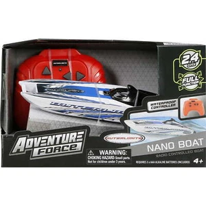 Adventure Force 6" Outer Limits Blue Battery Remote Control Nano Boat 6706-3RH🆕 - Picture 1 of 7