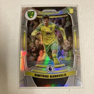 Dimitrios Giannoulis 2021-22 Panini Hyper Silver Prizm #172 Norwich City RC - Foto 1 di 4