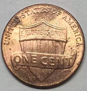 2017 D Lincoln penny EXTREME lamination error gas bubbles RARE! - Picture 1 of 8