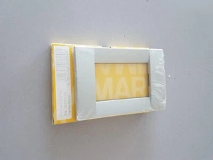 VIMAR IDEA 16733.21 PLACCA METALLO PRESSOFUSO ARGENTO METALLIZZATO 3P QUADRATA - Foto 1 di 1
