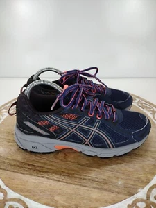 ๐ Asics Gel Venture-6 Womens Size 6 Running Athletic Shoes Blue T7G7N - Picture 1 of 9