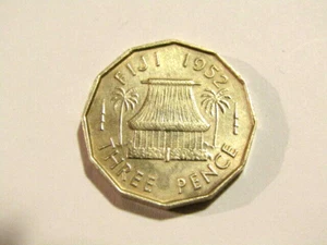 Moneda de 3 peniques Fiji 1952 - Imagen 1 de 5