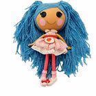 Mittens Fluff N’ Stuff Lalaloopsy Doll - 12" Long Blue Yarn Hair/Pink Legs