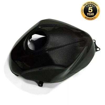 Крышка топливного бака окрашенная углеродным волокном капот для Kawasaki Ninja400 2018-2023 США - Изображение 1 из 4