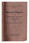 O'gorman Limited Annual Reportof The County Galway Committee Of Agriculture For