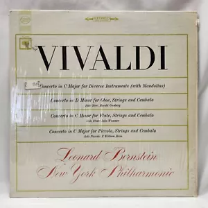 Vivaldi Leonard Bernstein, New York Philharmonic – Four Concertos LP Vinyl CBS - Picture 1 of 5