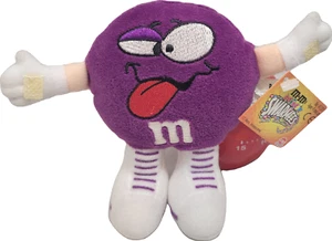 M&Ms Minis Swarmees Plush Pesky Purple with Tag Collectibles Stuffed Animal Toy - Picture 1 of 2