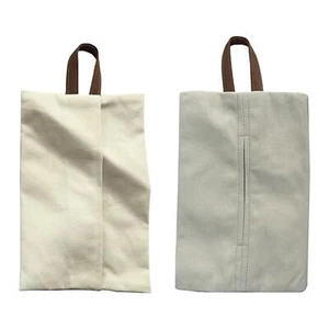 Hanging Tissue Cover Bag Container Paper Towel Bag Tissue Dispenser Car Tissue - Picture 1 of 14