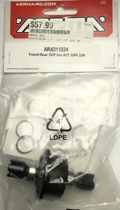 Juego de diferenciales delanteros/traseros ARRMA ARA311024 45T GP6 10K: delito grave/infracción - Imagen 1 de 1