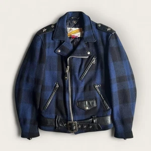 Jeans Americanos Schott Años 80 One Star Riders Hechos en EE. UU. Cuero Genuino - Usados - Imagen 1 de 10