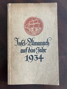 1934 Almanacco letteratura tedesca pre seconda guerra mondiale Friedrich Nichsche Filosofia - Foto 1 di 8