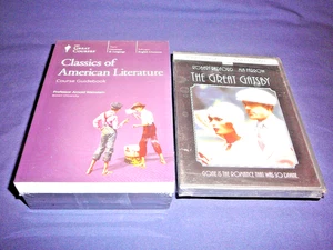 Teaching Co Great Courses DVDs    CLASSICS of  AMERICAN LITERATURE   new + BONUS - Imagen 1 de 4