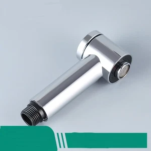 Kitchen Pull Down Spray Head ABS Plastic Modern Faucet Aerator Chrome Plated - Bild 1 von 5