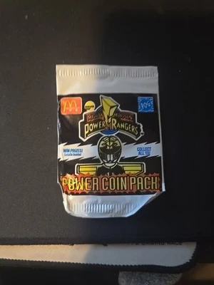 Paquete de monedas Power McDonalds Mighty Morphin Power Rangers 1994 sin abrir Foto 1 de 2