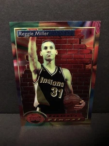 1993/94 Topps Finest Basketball Reggie Miller Card Indianapolis Pacers - Picture 1 of 3