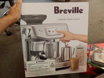 Breville Barista Touch Impress NUEVO EN CAJA Máquina de café espresso de acero inoxidable BES881BSS Foto 1 de 2