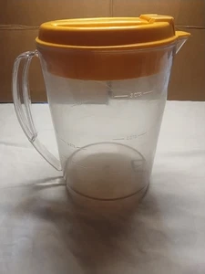 Mr. Coffee Iced Tea TM3 TM3.5 Original Replacement 3 Qt Pitcher YELLOW Lid - Picture 1 of 3
