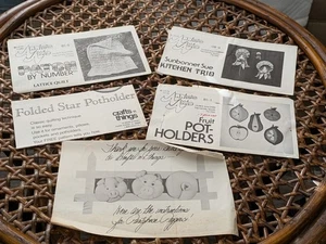 Annie's Attic: Set of 5 Vintage Sewing Patterns, EVC - Picture 1 of 6