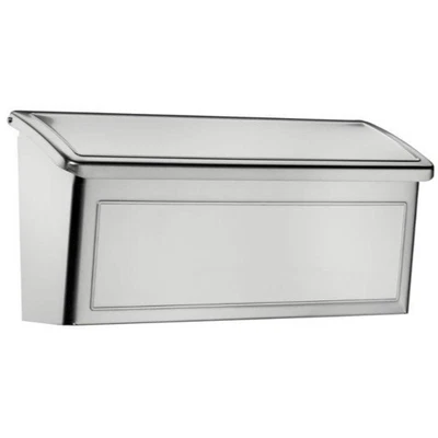 Buzones arquitectónicos 2690PS-10 plata Venecia buzón de acero inoxidable Foto 1 de 4