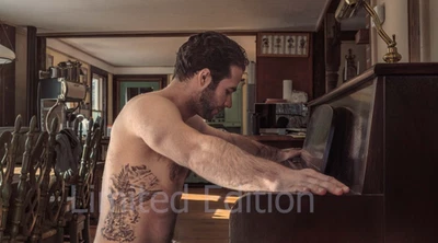 Handsome Male Portrait Physique Gay Interest Limited Edition Photo 13x19 2.24 - Image 1 of 2