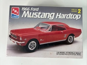 AMT Ertl 1966 Ford Mustang Hardtop Kit #6526 1/25 Sealed Car Model Kit - Bild 1 von 6