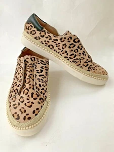 Womens Boutique by Corkys Leopard Print Slip on Leather Shoes Size 10 - Picture 1 of 6