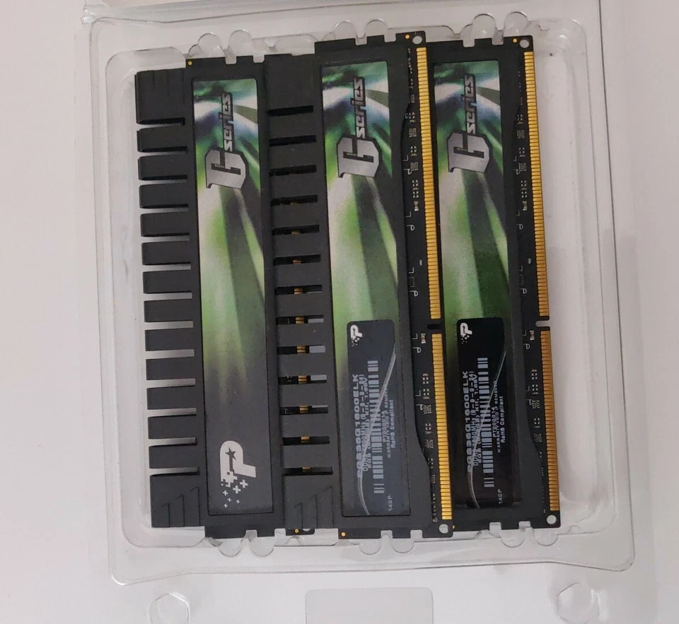 Patriot 6GB (3 x 2GB) DDR3 1600 (PC3 12800) Desktop Memory Model PGS36G1600ELK - Image 1 of 1