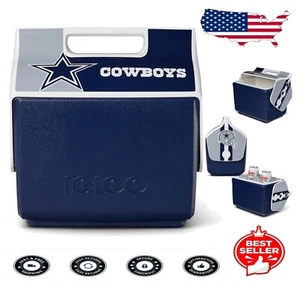 Umweltfreundliche 7 Quart Dallas Cowboys Limited Edition Kühlbox für Camping und Picknick - Bild 1 von 7