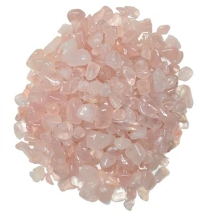 Piedras caídas de cuarzo rosa de 3 libras - Grado 1 - XXSmall - 0,25" a 0,75" promedio - Imagen 1 de 3